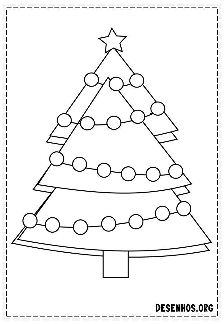 162 Enfeites de Natal para colorir