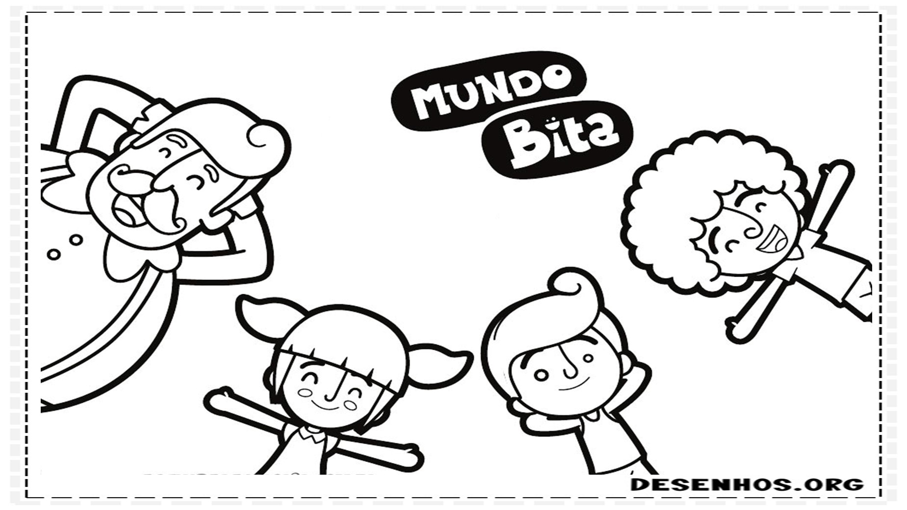 30 Desenhos do Mundo Bita para colorir