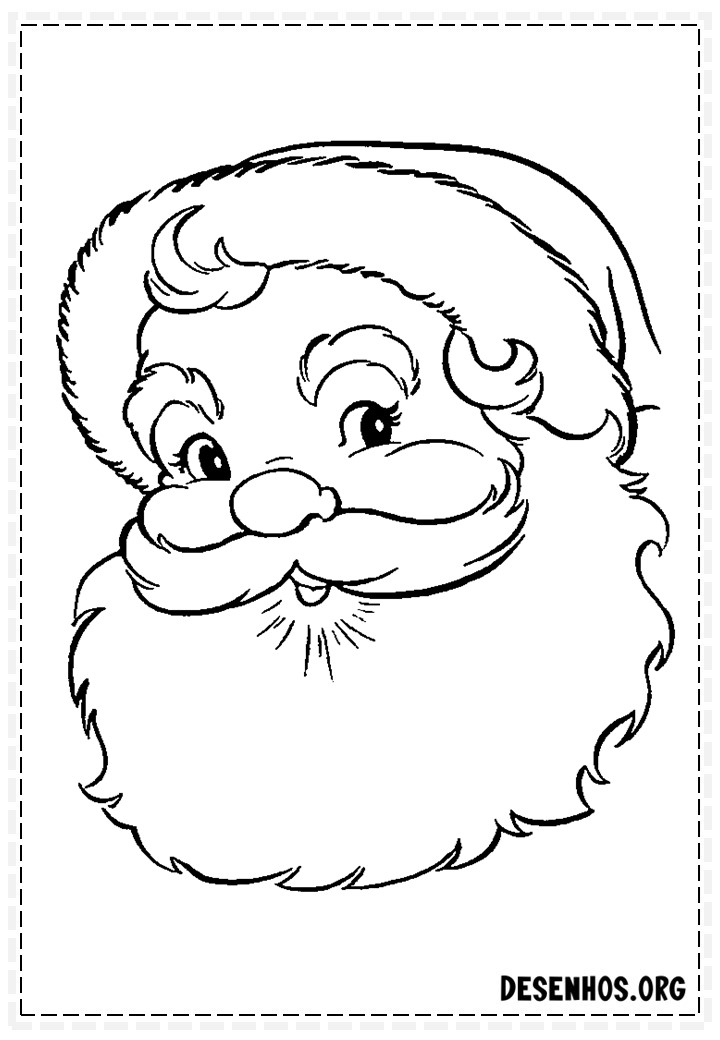 papai noel para colorir 107 papai noel para colorir 107