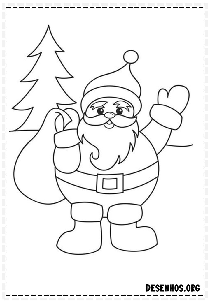 papai noel para colorir 130 papai noel para colorir 130
