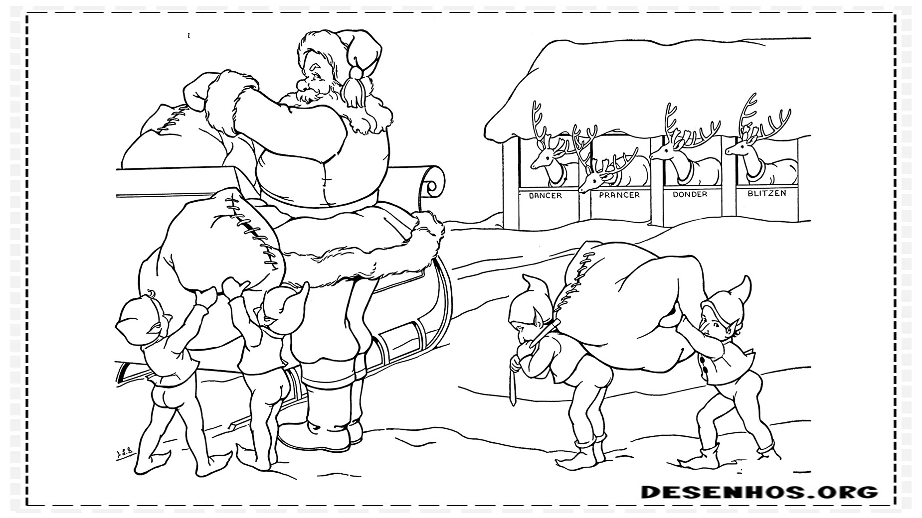 papai noel para colorir 15 papai noel para colorir 15