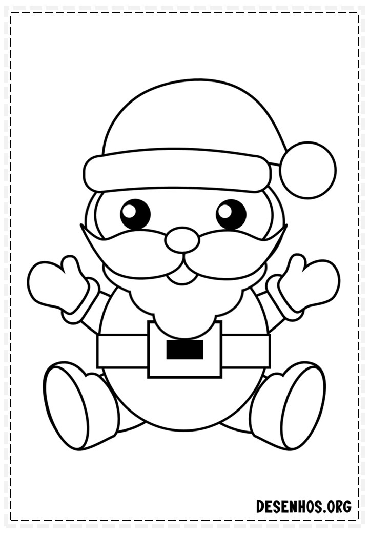 papai noel para colorir 17 papai noel para colorir 17
