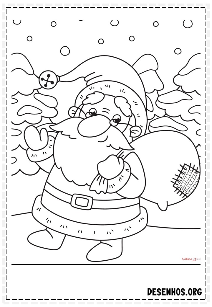 papai noel para colorir 32 papai noel para colorir 32