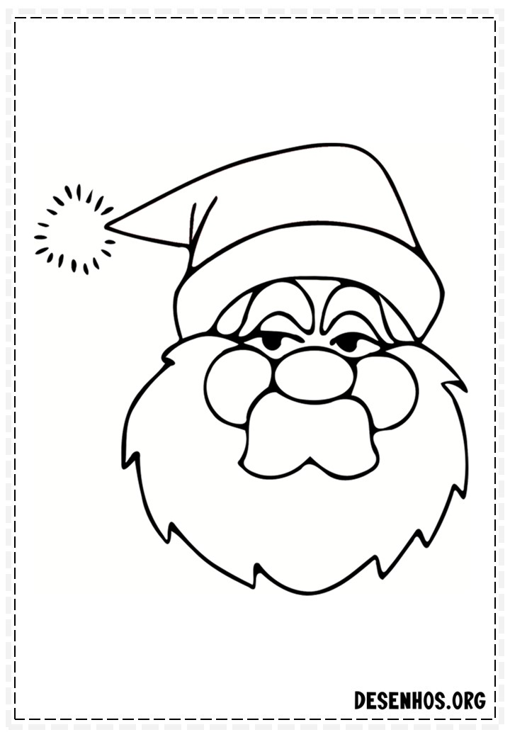 papai noel para colorir 39 papai noel para colorir 39