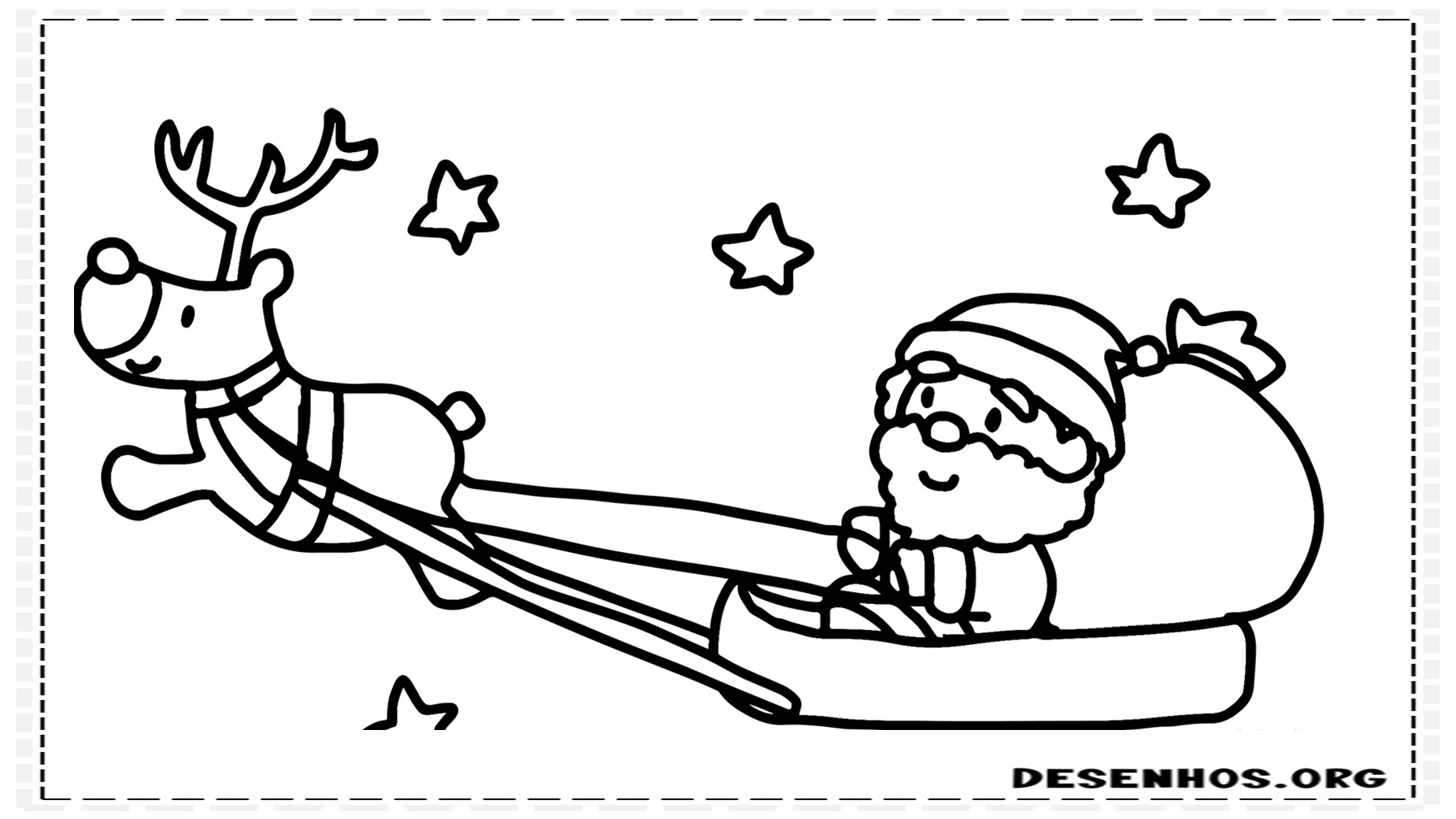 papai noel para colorir 7 papai noel para colorir 7