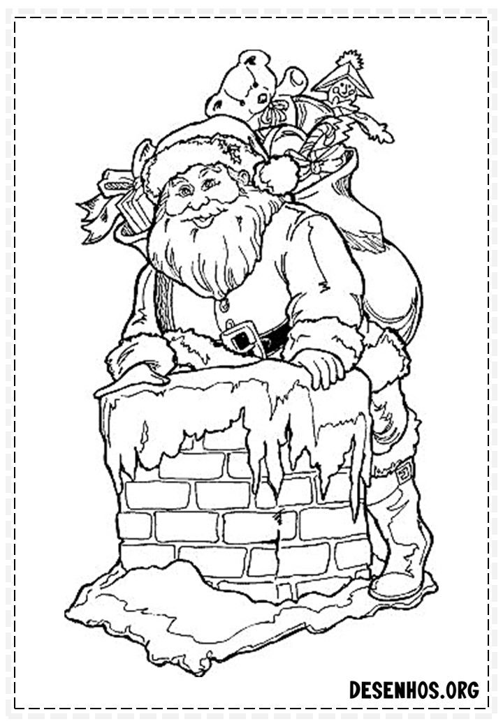 papai noel para colorir 85 papai noel para colorir 85