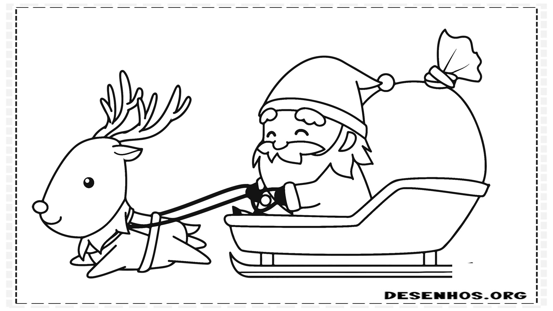 papai noel para colorir 9 papai noel para colorir 9