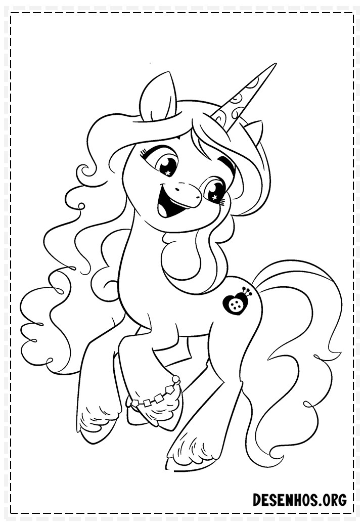 60 desenhos【MY LITTLE PONY PARA COLORIR】grátis!