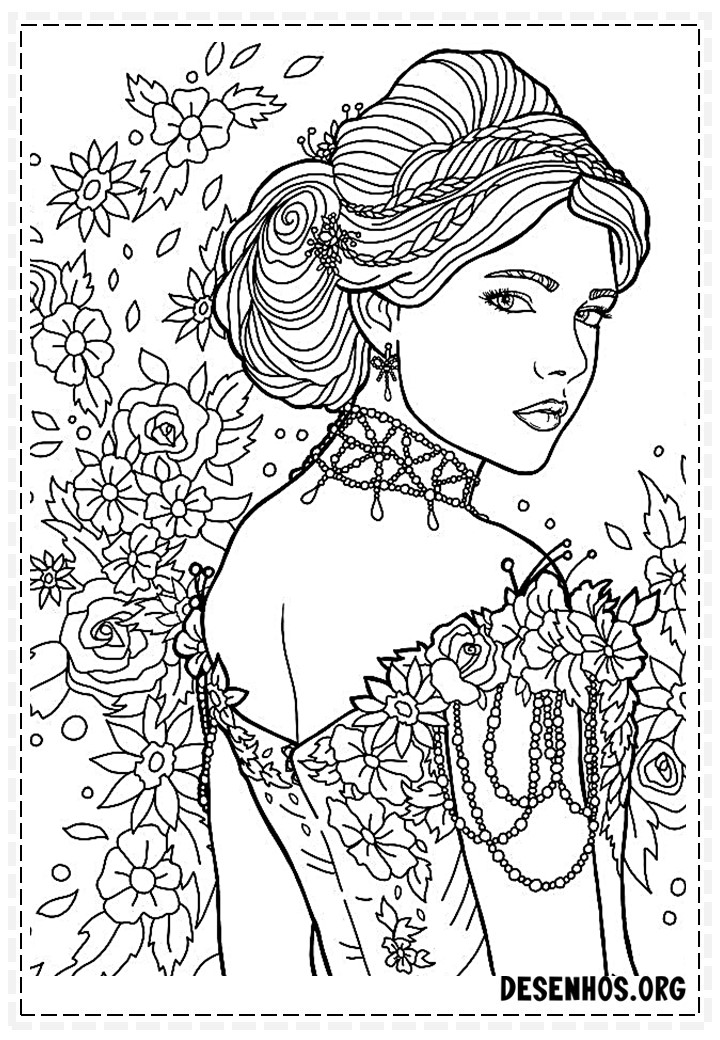 100 Desenhos Tumblr para colorir