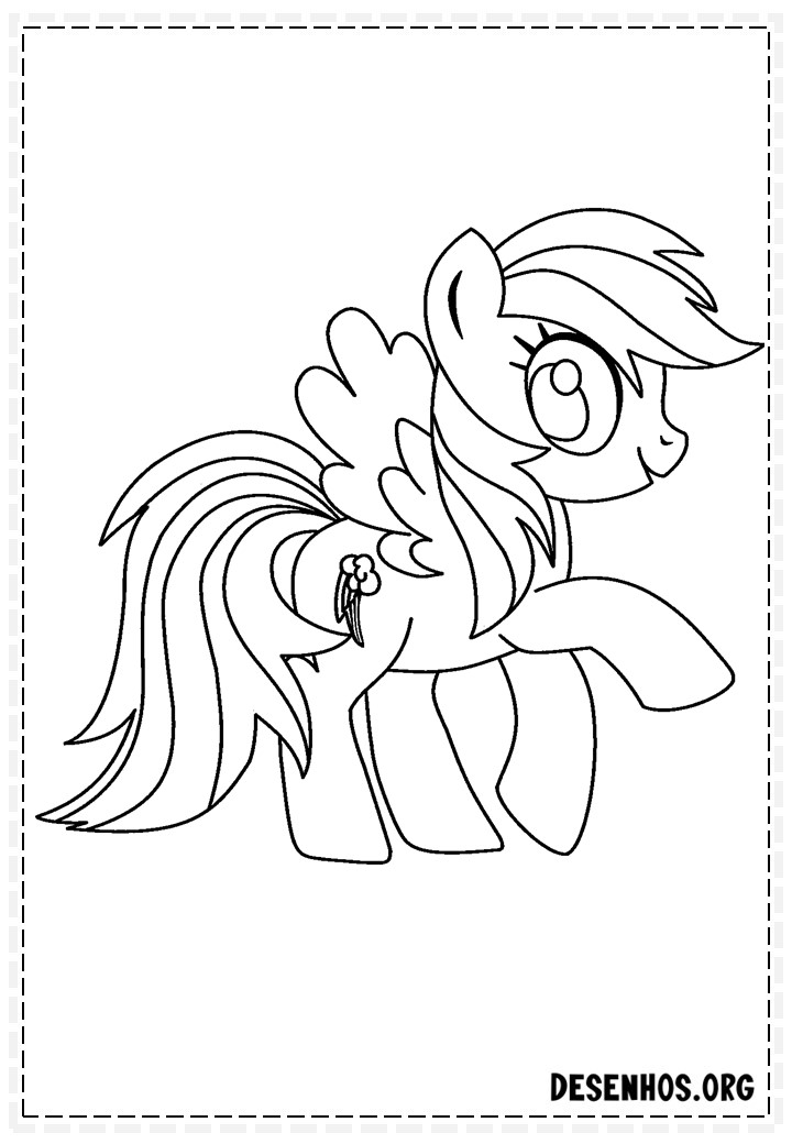 my little pony para colorir 117