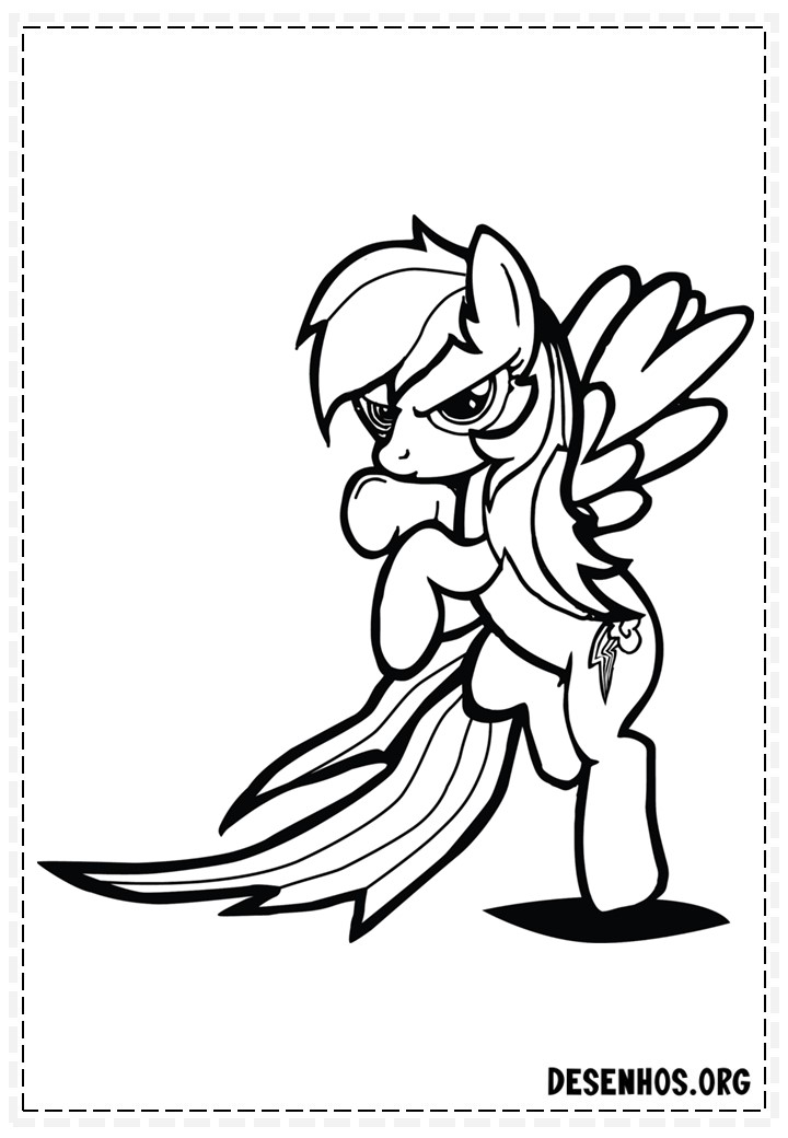 my little pony para colorir 127