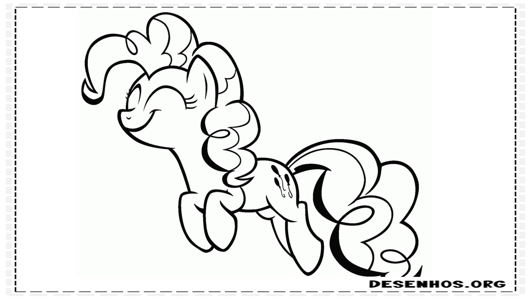 my little pony para colorir 37