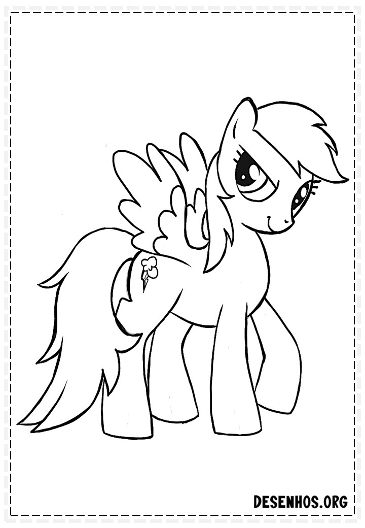 my little pony para colorir 84