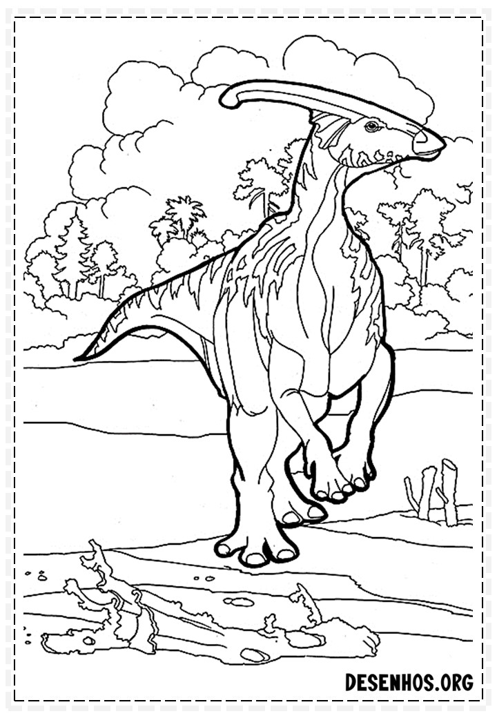 Dinossauros para colorir 106 Dinossauros para colorir 106