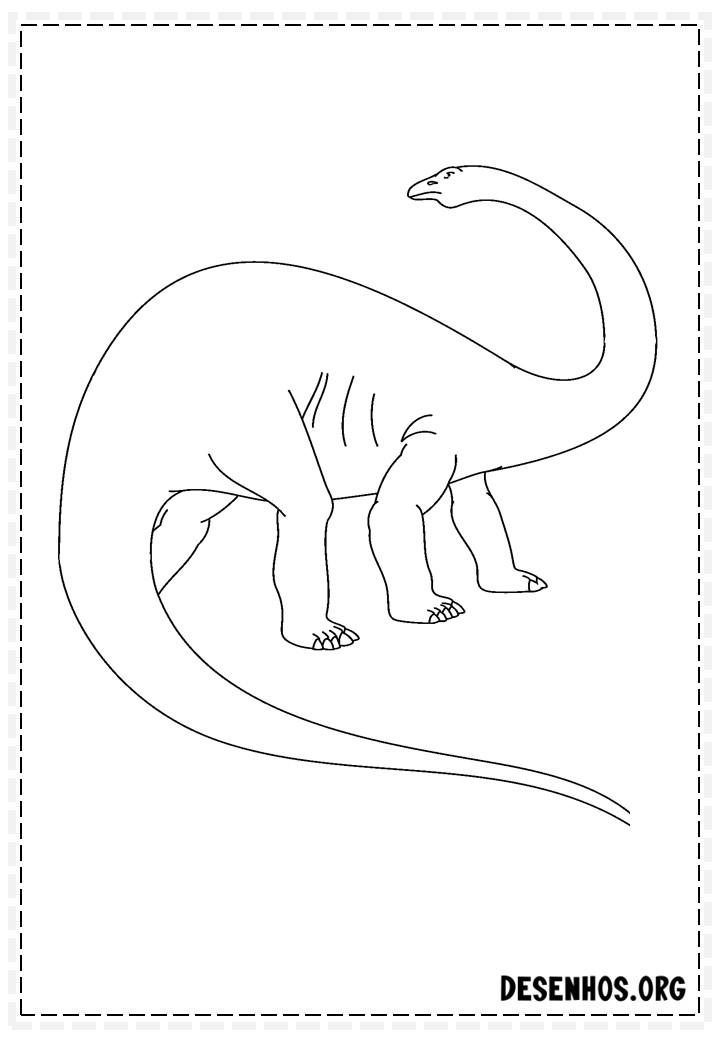 Dinossauros para colorir 115