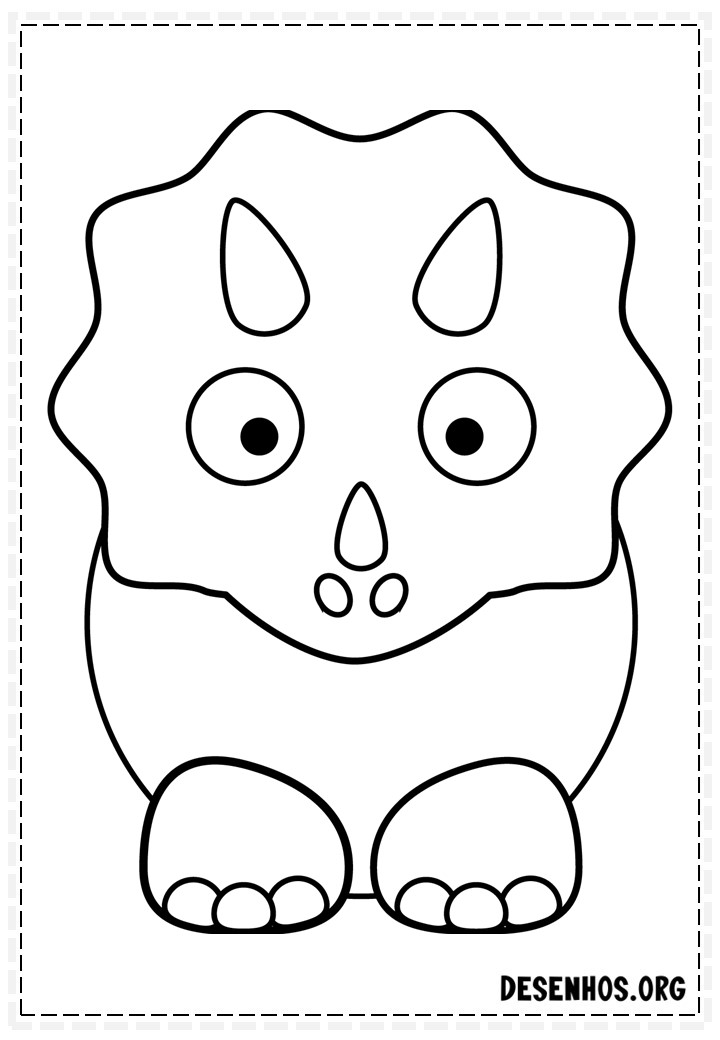 Dinossauros para colorir 121