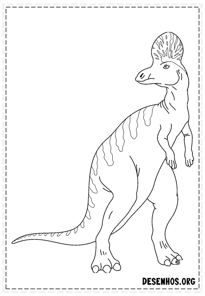 Dinossauros para colorir 124 Dinossauros para colorir 124