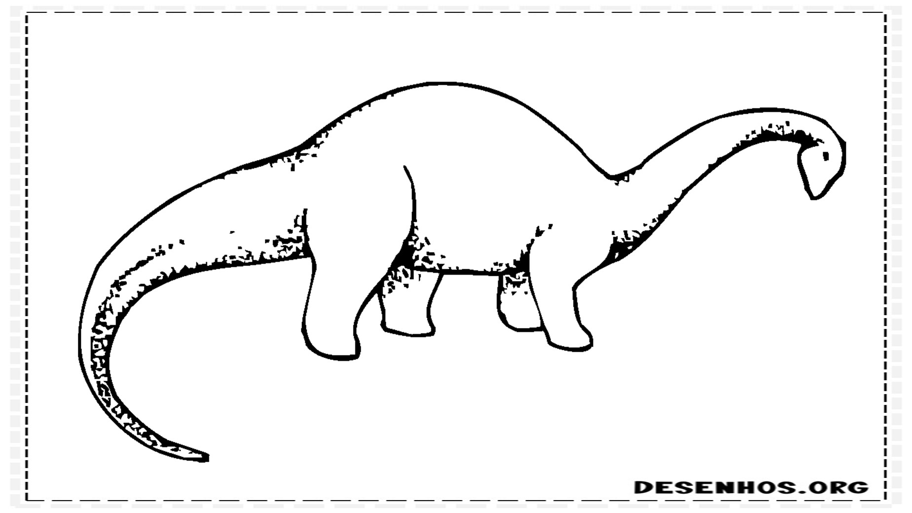 desenhos de dinossauros para colorir 14