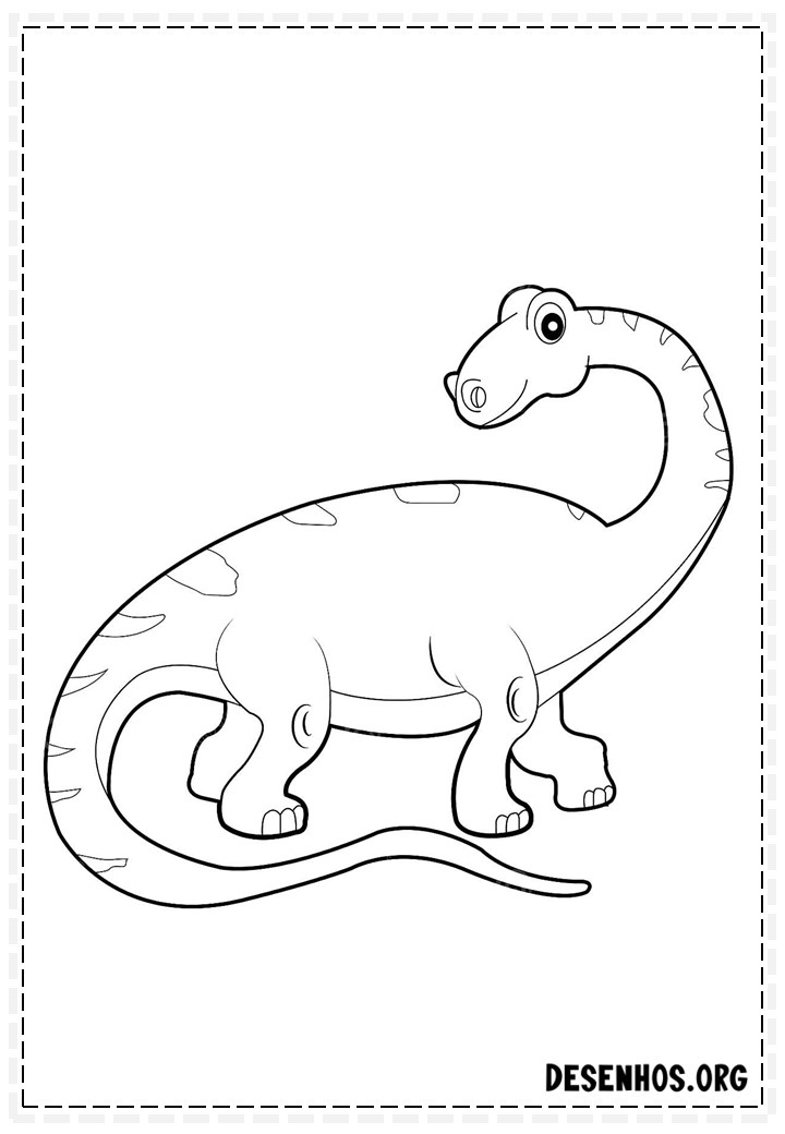 Dinossauros para colorir 141