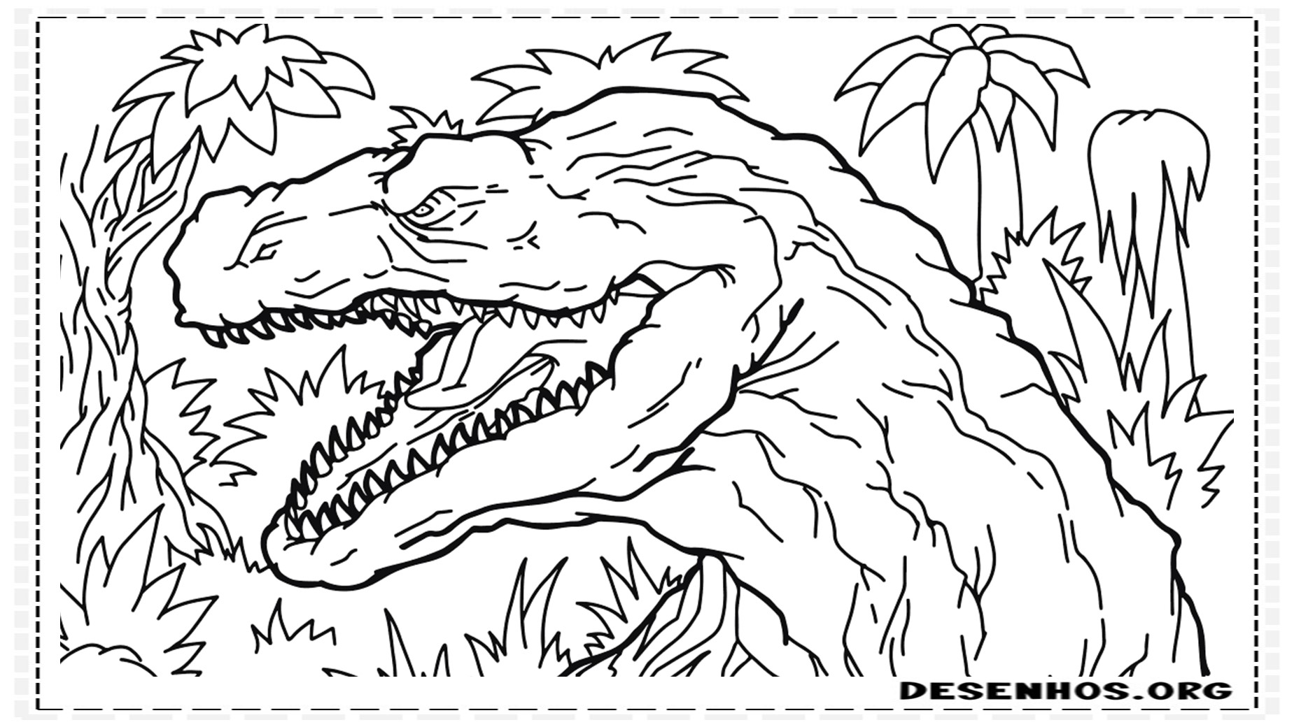 desenhos de dinossauros para colorir 2 desenhos de dinossauros para colorir 2
