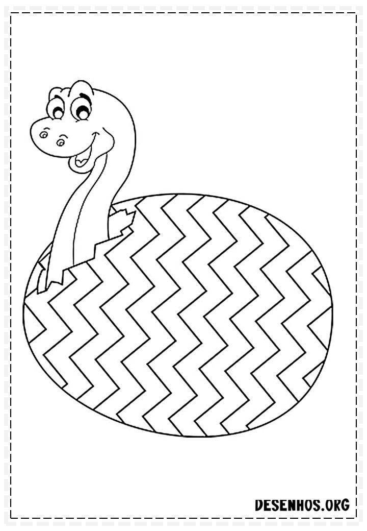 Dnossauros para colorir 255