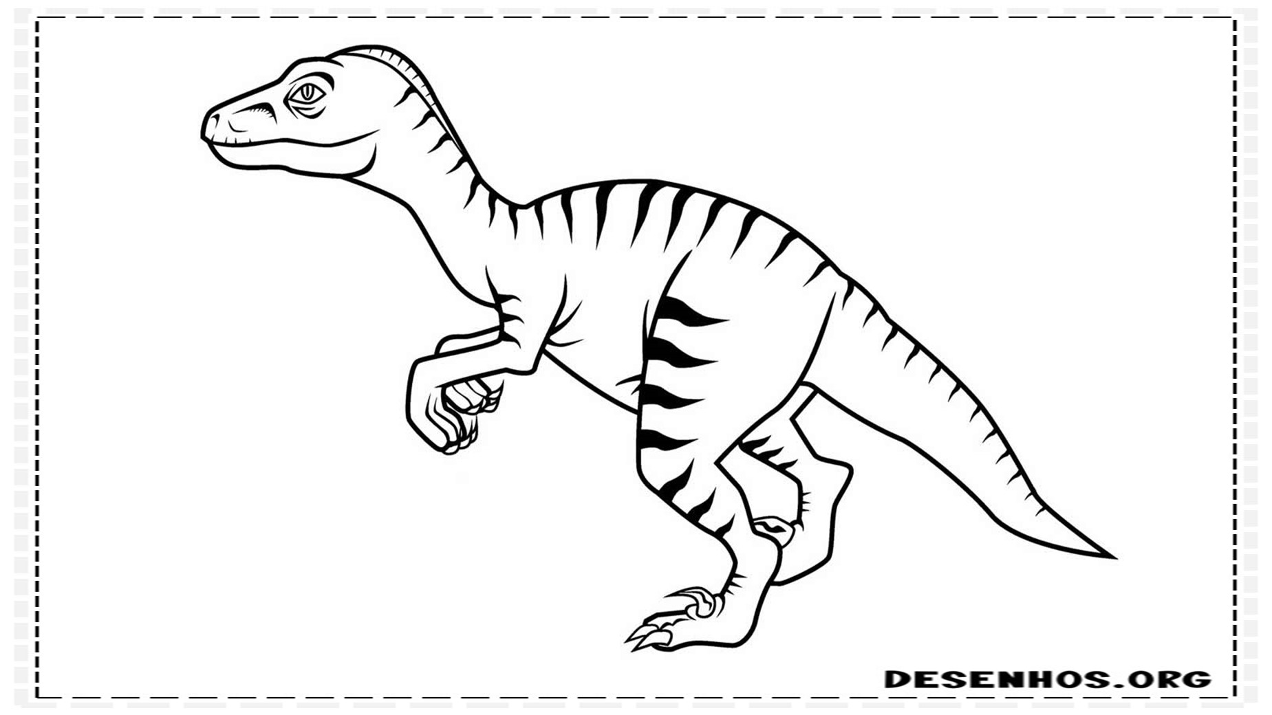 desenhos de dinossauros para colorir 37