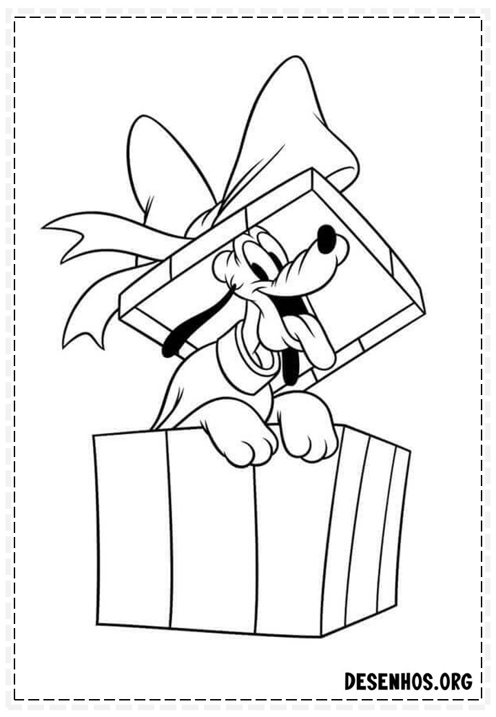 desenhos para colorir de natal 37