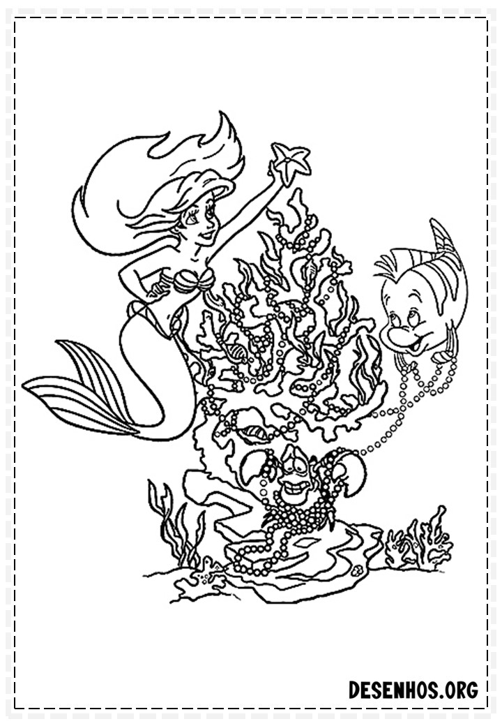desenhos para colorir de natal 53
