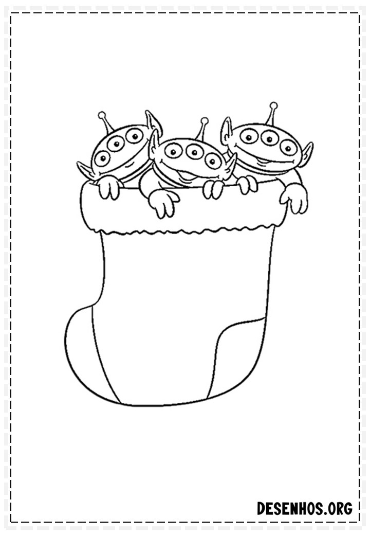 desenhos para colorir de natal 58