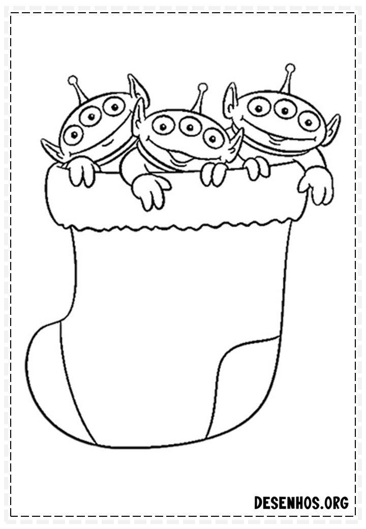 desenhos para colorir de natal 59