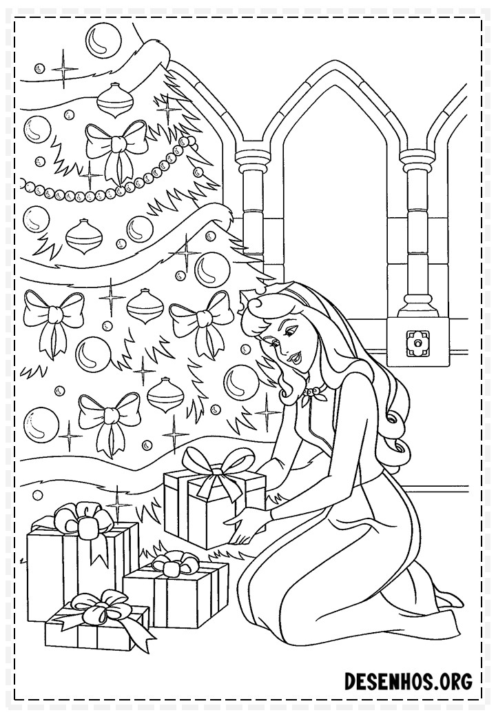desenhos para colorir de natal 65