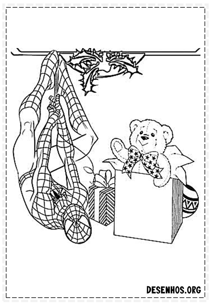 desenhos para colorir de natal 74