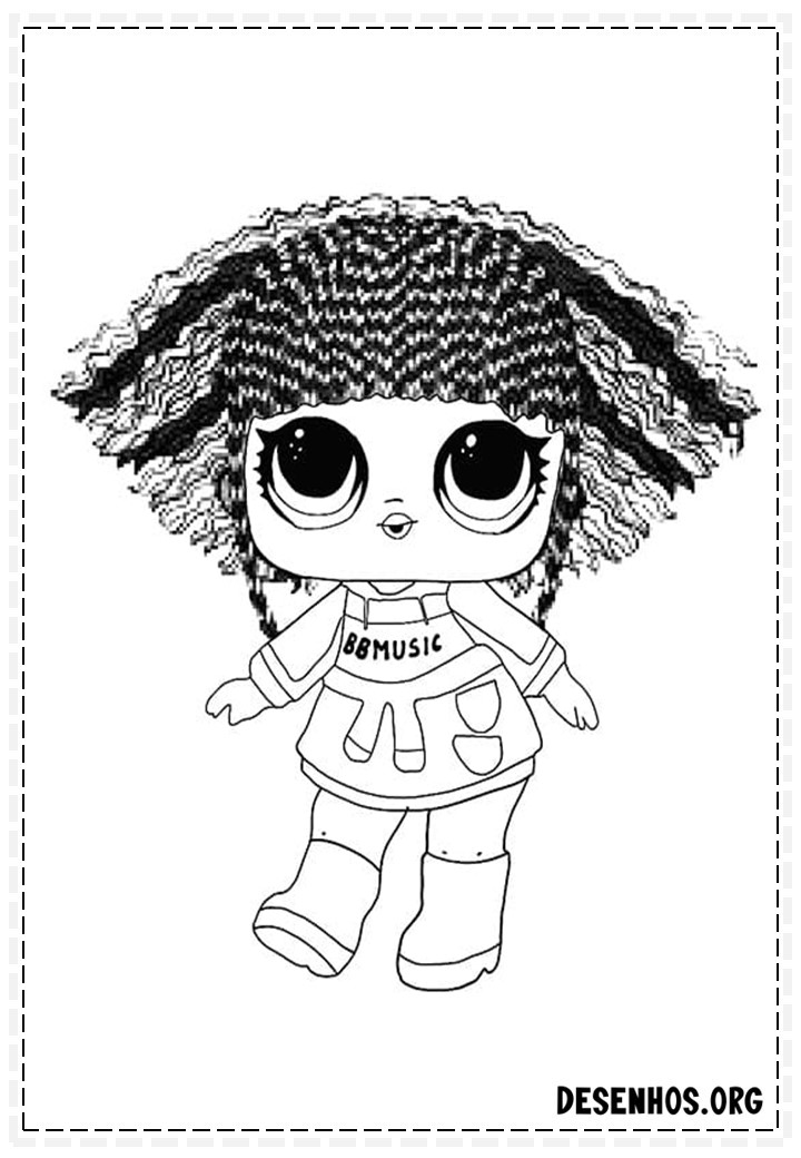 desenho da lol para colorir 204