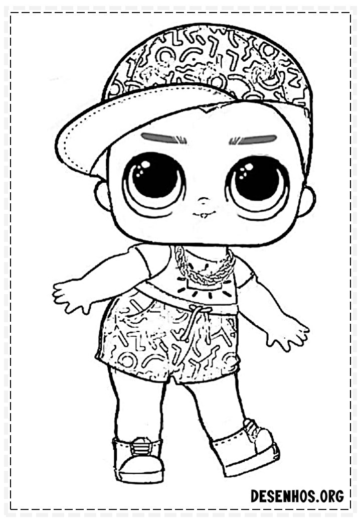 desenho da lol para colorir 206