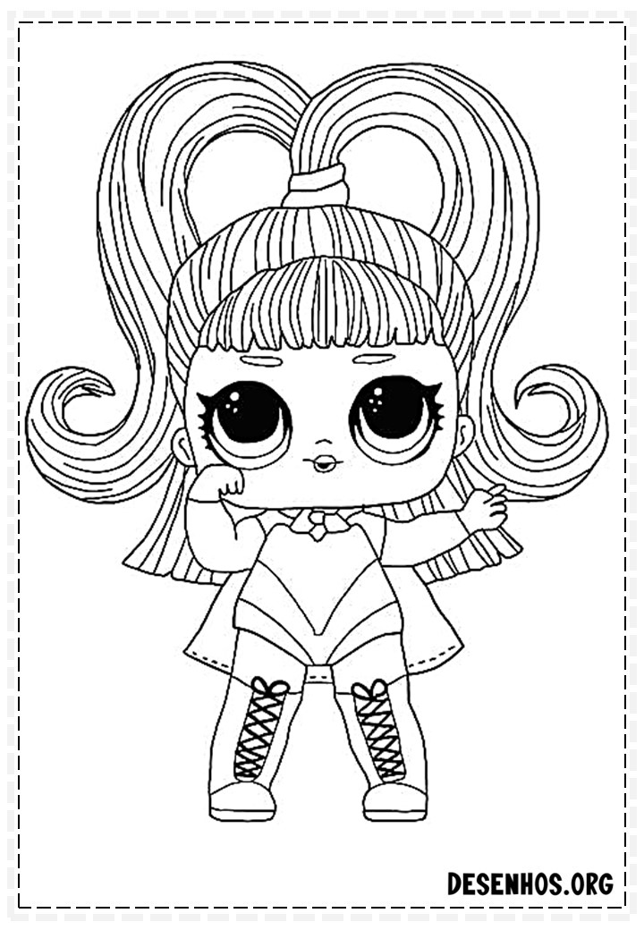 desenho da lol para colorir 219
