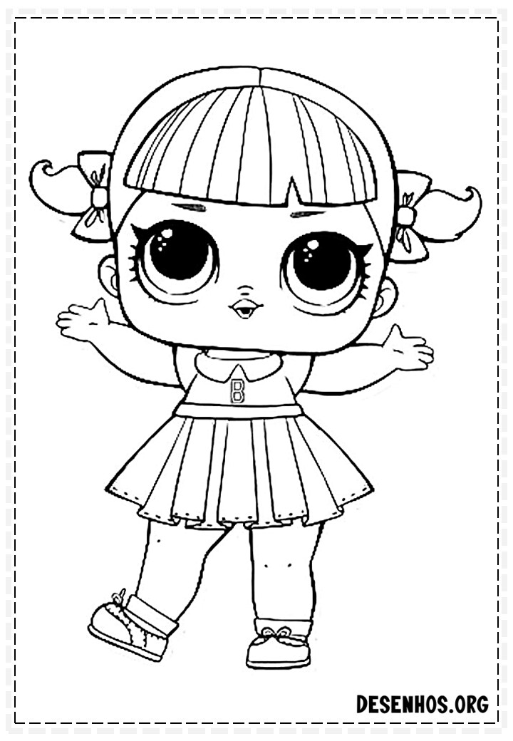 desenho da lol para colorir 54