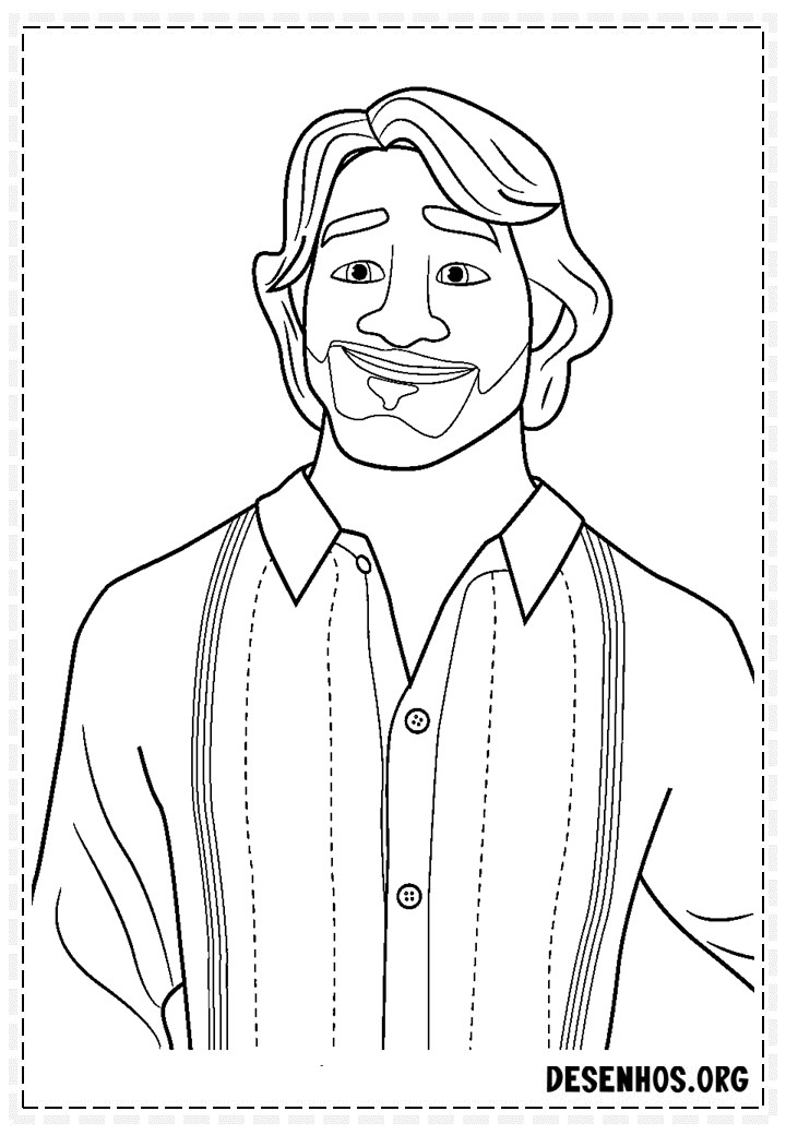 60 Desenhos de Encanto da Disney para colorir