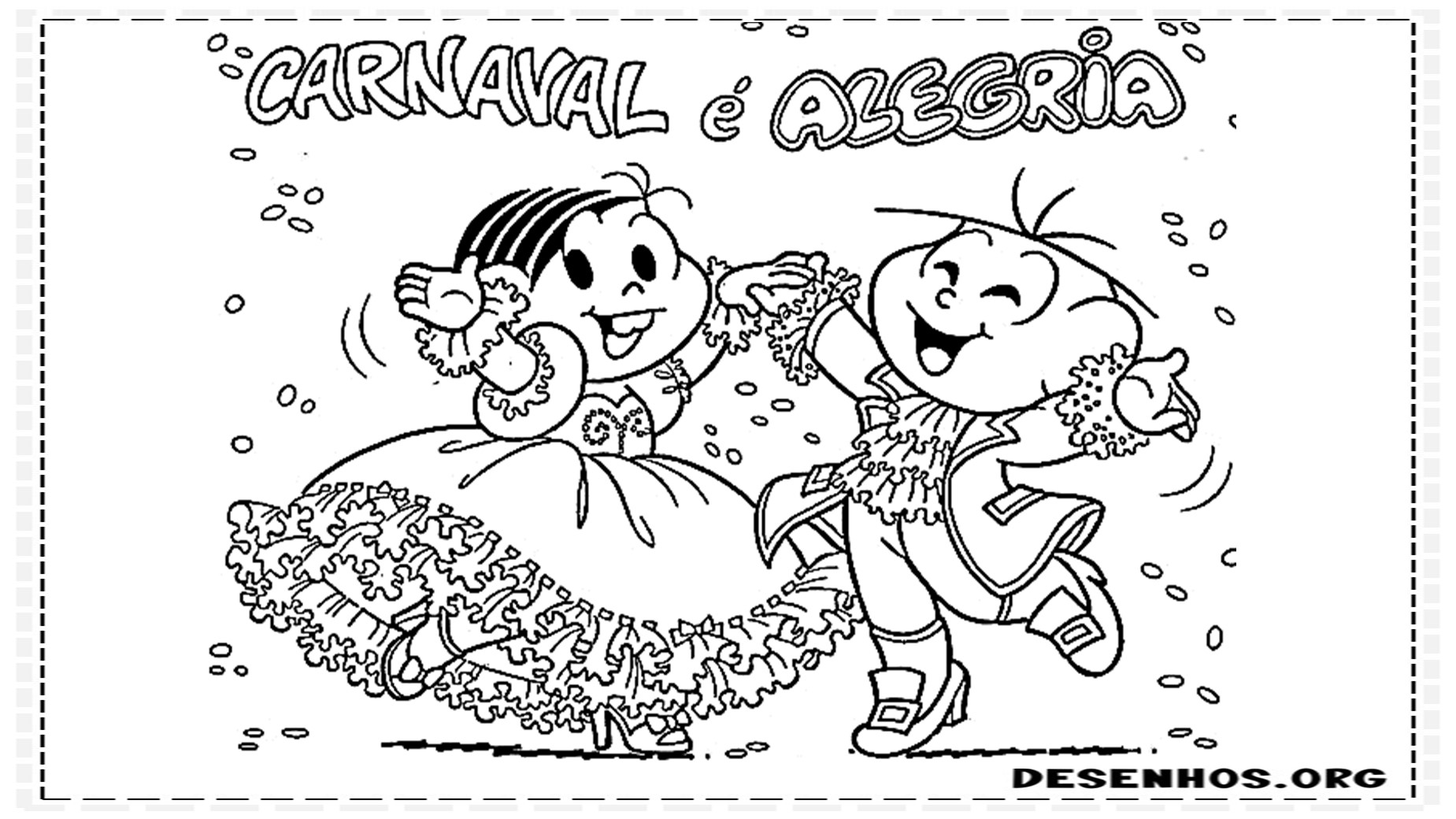 desenho de carnaval 1