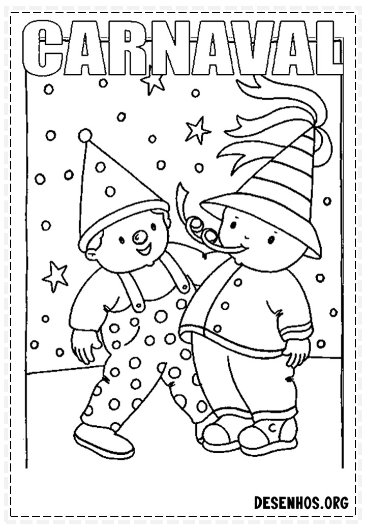 desenho de carnaval 13