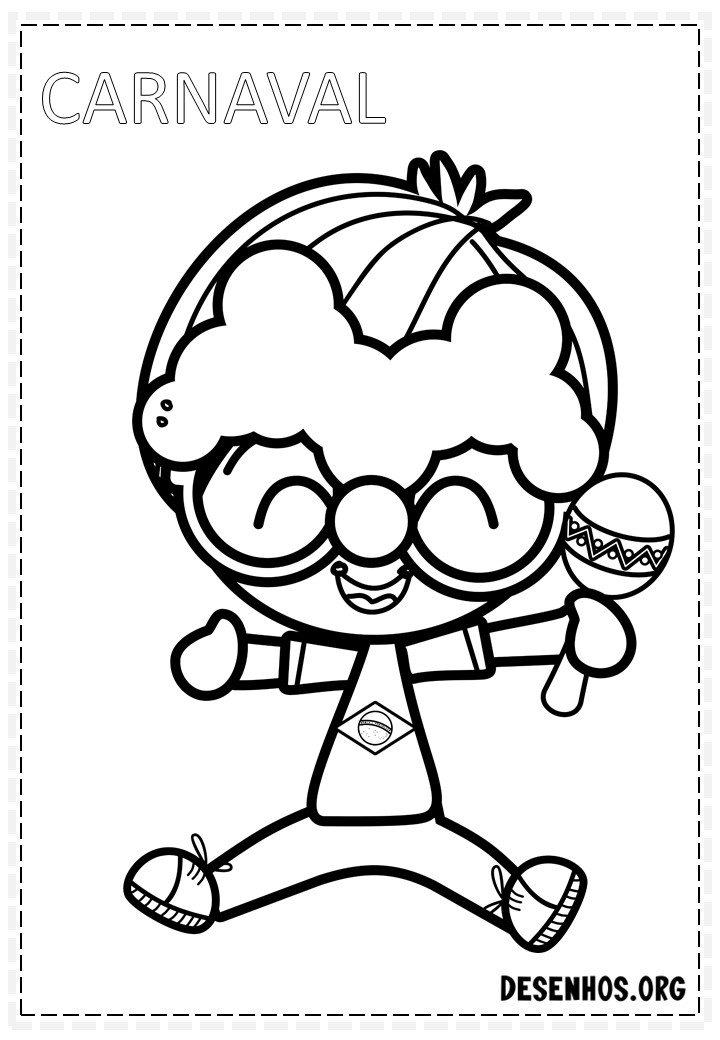 desenho de carnaval 42