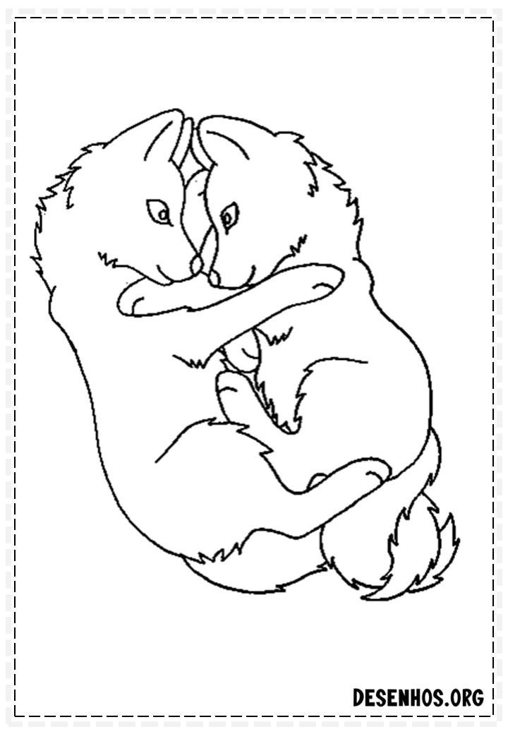 desenhos de lobo 27
