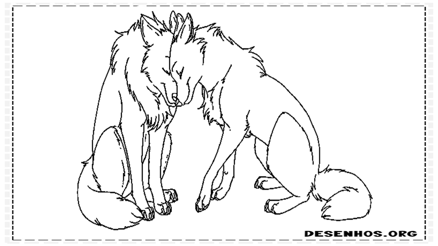 desenhos de lobo 4 desenhos de lobo 4