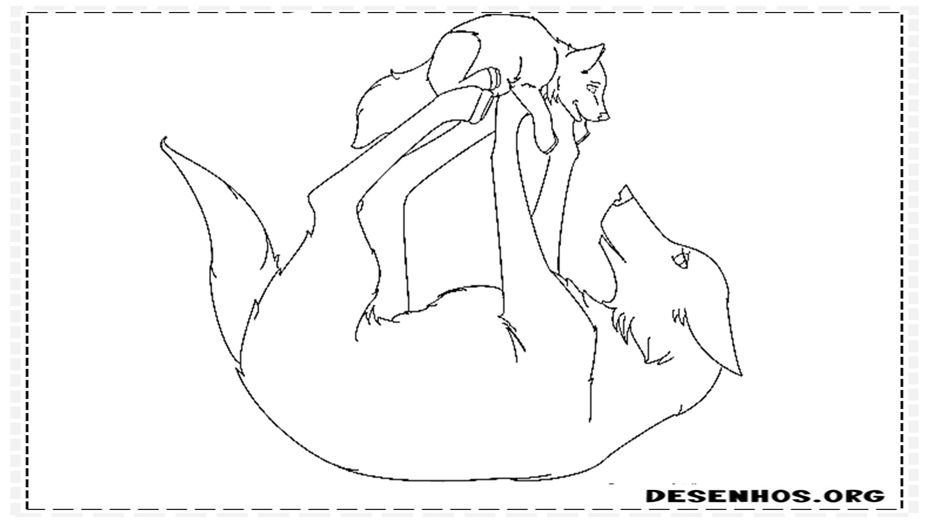 desenhos de lobo 8 desenhos de lobo 8