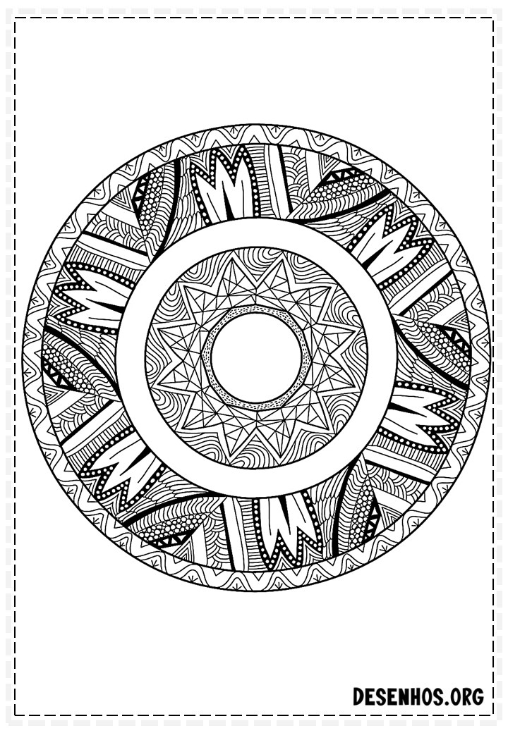 mandalas para colorir 41