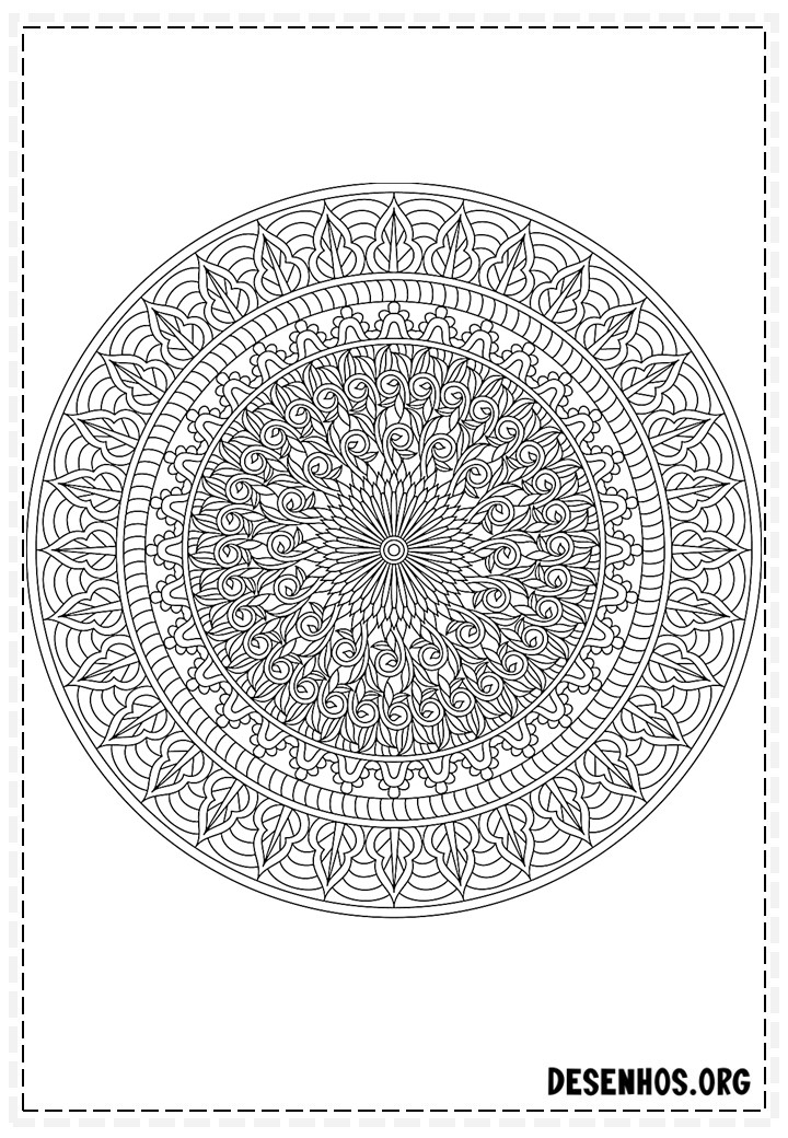 mandalas para colorir 42