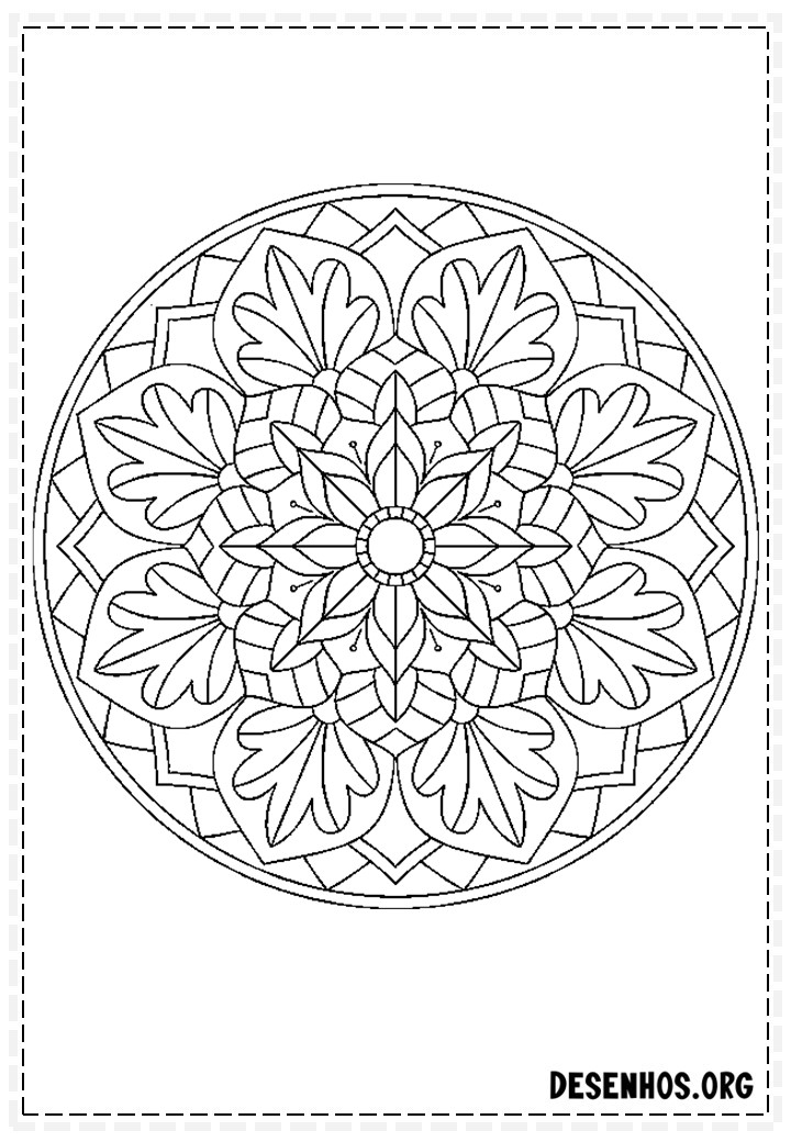 mandalas para colorir 48
