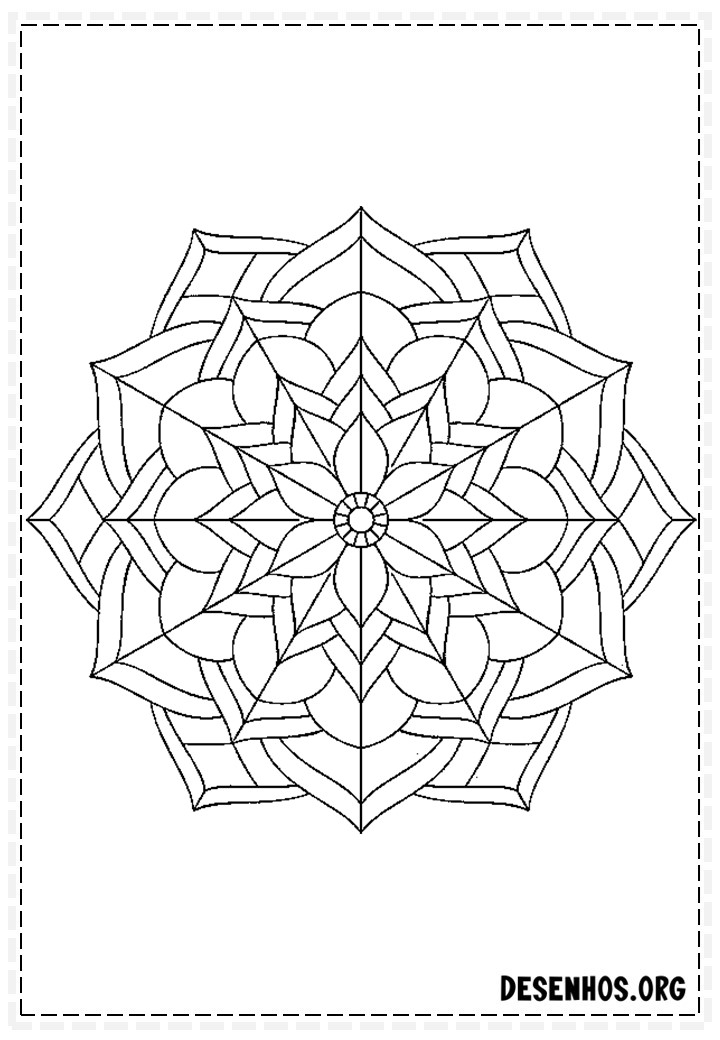 mandalas para colorir 50