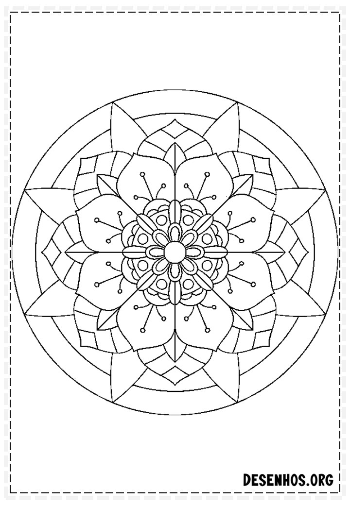 mandalas para colorir 51