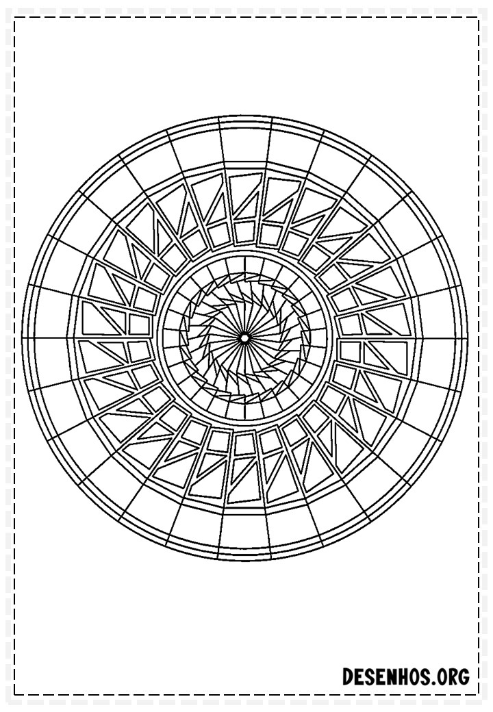 mandalas para colorir 614