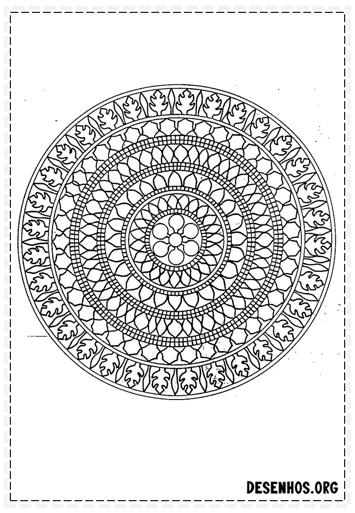 mandalas para colorir 617